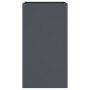 Anthracite cold rolled steel planter 42x38x75 cm by , Pots and planters - Ref: Foro24-841579, Price: 74,11 €, Discount: %