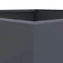 Anthracite cold rolled steel planter 42x38x75 cm by , Pots and planters - Ref: Foro24-841579, Price: 71,39 €, Discount: %