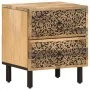 Bedside tables 2 pcs solid mango wood 40x33x46 cm by , Nightstands - Ref: Foro24-358211, Price: 187,31 €, Discount: %