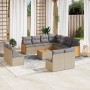 12-piece garden sofa set and brown synthetic rattan cushions by , Garden sets - Ref: Foro24-3260176, Price: 753,07 €, Discoun...