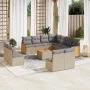 12-piece garden sofa set and brown synthetic rattan cushions by , Garden sets - Ref: Foro24-3260176, Price: 765,99 €, Discoun...