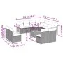 12-piece garden sofa set and brown synthetic rattan cushions by , Garden sets - Ref: Foro24-3260176, Price: 765,99 €, Discoun...