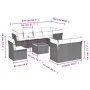 9-piece garden sofa set with beige synthetic rattan cushions by , Garden sets - Ref: Foro24-3223741, Price: 610,35 €, Discoun...