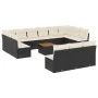 14-piece garden sofa set with black synthetic rattan cushions by , Garden sets - Ref: Foro24-3223900, Price: 788,32 €, Discou...