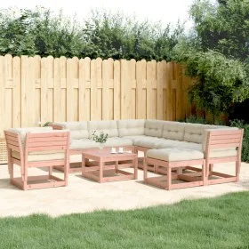 8-piece garden furniture set with Douglas fir wood cushions by , Garden sets - Ref: Foro24-3216948, Price: 853,18 €, Discount: %
