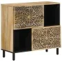 Beistellschrank aus massivem Mangoholz, 80 x 33 x 75 cm von , Sideboards - Ref: Foro24-358239, Preis: 164,96 €, Rabatt: %