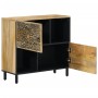 Armario auxiliar madera maciza de mango 80x33x75 cm de , Aparadores - Ref: Foro24-358239, Precio: 179,53 €