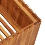 Blumenbeet aus massivem Akazienholz, 100 x 100 x 25 cm von vidaXL, Töpfe und Pflanzgefäße - Ref: Foro24-45922, Preis: 85,93 €...