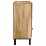 Armario auxiliar madera maciza de mango 80x33x75 cm de , Aparadores - Ref: Foro24-358239, Precio: 179,53 €