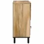 Beistellschrank aus massivem Mangoholz, 80 x 33 x 75 cm von , Sideboards - Ref: Foro24-358239, Preis: 164,96 €, Rabatt: %