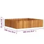 Blumenbeet aus massivem Akazienholz, 100 x 100 x 25 cm von vidaXL, Töpfe und Pflanzgefäße - Ref: Foro24-45922, Preis: 85,93 €...