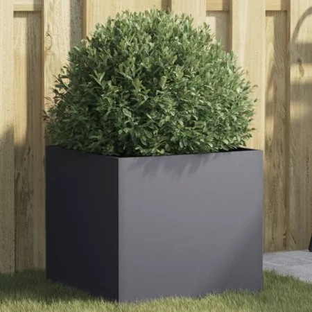 Jardinera de acero laminado en frío antracita 42x40x39 cm de , Maceteros y jardineras - Ref: Foro24-841551, Precio: 49,88 €, ...