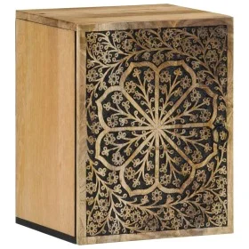 Wall-mounted bathroom cabinet solid mango wood 38x33x48 cm by , bathroom vanities - Ref: Foro24-358232, Price: 100,42 €, Disc...