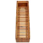 Blumenbeet aus massivem Akazienholz, 100 x 30 x 25 cm von vidaXL, Töpfe und Pflanzgefäße - Ref: Foro24-45918, Preis: 85,52 €,...