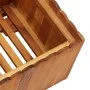 Blumenbeet aus massivem Akazienholz, 100 x 30 x 25 cm von vidaXL, Töpfe und Pflanzgefäße - Ref: Foro24-45918, Preis: 80,60 €,...