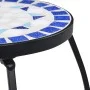 Mesitas de mosaico 3 uds cerámica azul y blanco de , Soportes para macetas - Ref: Foro24-46702, Precio: 94,66 €, Descuento: %