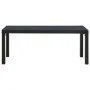 Gartenbank aus Stahl und WPC schwarz 110 cm von , Gartenbänke - Ref: Foro24-317141, Preis: 77,49 €, Rabatt: %