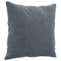 Sofagarnitur mit 4-teiligen dunkelgrauen Samtkissen. von , Sofas - Ref: Foro24-3202201, Preis: 834,34 €, Rabatt: %
