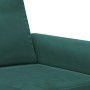 Sofá de 2 plazas de terciopelo verde oscuro 140 cm de , Sofás - Ref: Foro24-359531, Precio: 279,16 €, Descuento: %