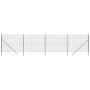 Cerca de alambre de acero galvanizado gris antracita 2,2x10 m de , Paneles de vallas - Ref: Foro24-154215, Precio: 126,28 €, ...