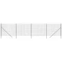 Cerca de alambre de acero galvanizado gris antracita 2,2x10 m by , fence panels - Ref: Foro24-154215, Price: 126,36 €, Discou...