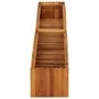 Hochbeet aus massivem Akazienholz 200x30x25 cm von vidaXL, Töpfe und Pflanzgefäße - Ref: Foro24-45920, Preis: 148,27 €, Rabat...