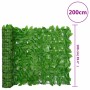 Pantalla de balcón de hojas verde 200x100 cm by , Umbrellas - Ref: Foro24-367844, Price: 25,52 €, Discount: %