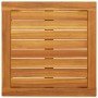 5-teiliges Bistro-Set aus grauem PE-Rattan und Akazienholz von , Modulare Sofas für den Außenbereich - Ref: Foro24-367605, Pr...