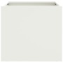Blumenkästen 2 Stück aus weißem Stahl 32x30x29 cm von , Töpfe und Pflanzgefäße - Ref: Foro24-841538, Preis: 64,13 €, Rabatt: %