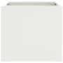 Jardineras 2 unidades acero blanco 32x30x29 cm by , Pots and planters - Ref: Foro24-841538, Price: 62,69 €, Discount: %