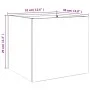 Jardineras 2 unidades acero blanco 32x30x29 cm by , Pots and planters - Ref: Foro24-841538, Price: 62,69 €, Discount: %