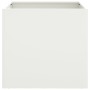 Blumenkästen 2 Stück weißer Stahl 42x40x39 cm von , Töpfe und Pflanzgefäße - Ref: Foro24-841550, Preis: 79,40 €, Rabatt: %