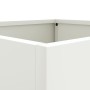 Blumenkästen 2 Stück weißer Stahl 42x40x39 cm von , Töpfe und Pflanzgefäße - Ref: Foro24-841550, Preis: 79,40 €, Rabatt: %