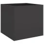 Pflanzgefäß aus schwarzem Stahl 49x47x46 cm von , Töpfe und Pflanzgefäße - Ref: Foro24-841559, Preis: 55,61 €, Rabatt: %