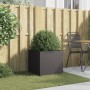 Jardinera acero negro 49x47x46 cm de , Maceteros y jardineras - Ref: Foro24-841559, Precio: 57,15 €, Descuento: %