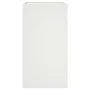 Blumenkübel aus weißem Stahl, 42x38x75 cm. von , Töpfe und Pflanzgefäße - Ref: Foro24-841578, Preis: 75,98 €, Rabatt: %
