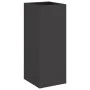 Jardinera acero negro 32x29x75 cm by , Pots and planters - Ref: Foro24-841571, Price: 76,16 €, Discount: %