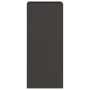 Jardinera acero negro 32x29x75 cm by , Pots and planters - Ref: Foro24-841571, Price: 80,34 €, Discount: %