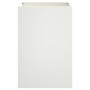 Blumenkübel aus weißem Stahl 52x48x75 cm von , Töpfe und Pflanzgefäße - Ref: Foro24-841584, Preis: 99,78 €, Rabatt: %
