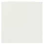 Jardinera acero blanco 62x30x29 cm by , Pots and planters - Ref: Foro24-841590, Price: 49,50 €, Discount: %