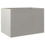 Pflanzgefäß aus silbernem Edelstahl 62x40x39 cm von , Töpfe und Pflanzgefäße - Ref: Foro24-841599, Preis: 78,43 €, Rabatt: %