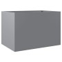Pflanzgefäß aus verzinktem Stahl in Silber, 62x40x39 cm. von , Töpfe und Pflanzgefäße - Ref: Foro24-841600, Preis: 54,86 €, R...