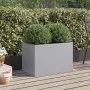 Pflanzgefäß aus verzinktem Stahl in Silber, 62x40x39 cm. von , Töpfe und Pflanzgefäße - Ref: Foro24-841600, Preis: 52,66 €, R...