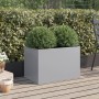 Pflanzgefäß aus verzinktem Stahl in Silber, 62x40x39 cm. von , Töpfe und Pflanzgefäße - Ref: Foro24-841600, Preis: 54,86 €, R...