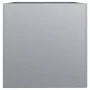 Pflanzgefäß aus verzinktem Stahl in Silber, 62x40x39 cm. von , Töpfe und Pflanzgefäße - Ref: Foro24-841600, Preis: 52,66 €, R...