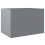 Pflanzgefäß aus verzinktem Stahl in Silber, 62x40x39 cm. von , Töpfe und Pflanzgefäße - Ref: Foro24-841600, Preis: 52,66 €, R...