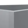 Pflanzgefäß aus verzinktem Stahl in Silber, 62x40x39 cm. von , Töpfe und Pflanzgefäße - Ref: Foro24-841600, Preis: 52,66 €, R...