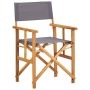 Regiestuhl aus massivem Akazienholz von vidaXL, Gartenstühle - Ref: Foro24-45951, Preis: 64,26 €, Rabatt: %