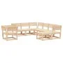 Juego de muebles de jardín 8 piezas madera maciza de pino de , Conjuntos de jardín - Ref: Foro24-3216940, Precio: 553,66 €, D...