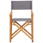 Regiestuhl aus massivem Akazienholz von vidaXL, Gartenstühle - Ref: Foro24-45951, Preis: 64,26 €, Rabatt: %